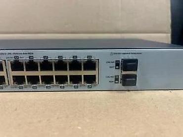 Modemi, ruteri i mrežni uređaji: HP 1810-24G v2 Switch (J9803A) – gigabitni, rack-mount upravljivi svič — 24