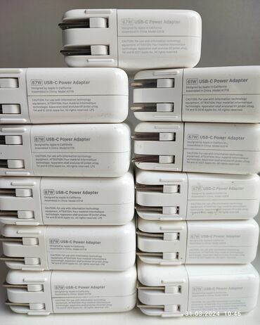 шнур от ноутбука: Оригинальная зарядка для MacBook. все зарядки из США. не реплика