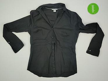 bluzki czarne basic: H&M, Koszula damska, rozmiar L — 2