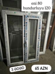 Plastik pəncərələr: İŞLƏNMİŞ QAPI VƏ PƏNCƏRƏLƏR — 23