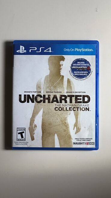 playstation 3 işlenmiş: İçində 3 oyun var. Uncharted 1,2,3. Cızığları var deyə bu