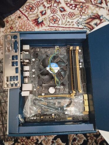 Материнские платы: Продаю комплект процессор core i5 4570 4 ядра материнская плата asus