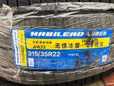 таблетка запас: Шины 315 / 35 / R 22, Зима, Б/у, Комплект, Внедорожные (АТ/МТ), Китай, Habilead