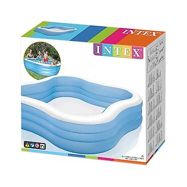 Hovuzlar: №: 8019 Məhsulun adı: Uşaqlar üçün hovuz Intex H57495, mavi — 2