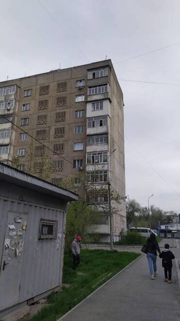 суточные квартиры в бишкеке 9 мкр: 1 комната, 42 м², 6 этаж, Евроремонт