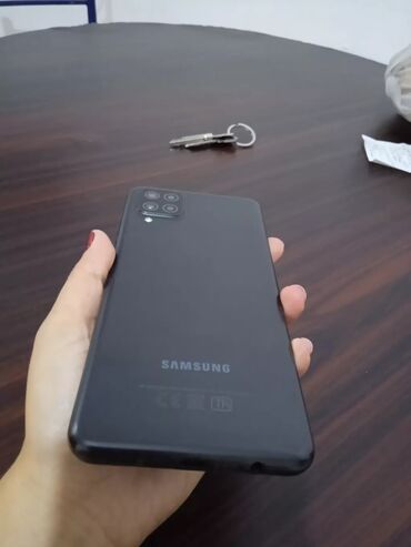 samsung kohne: Samsung Galaxy A12, 128 ГБ, цвет - Черный, Отпечаток пальца, Две SIM карты