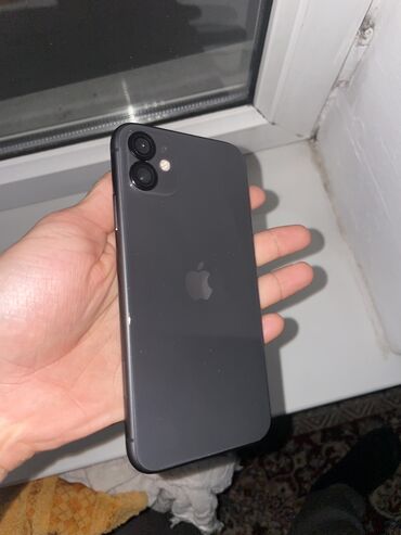 аерподс про: IPhone 11, Колдонулган, 128 ГБ, Кара, Каптама, 74 %