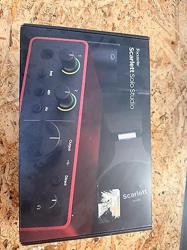 эмчек фото: Профессиональный студийный набор: Focusrite Scarlett Solo Studio + — 2