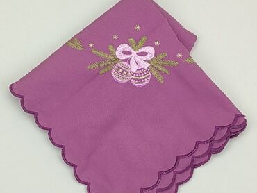 Tablecloths: PL - Tablecloth 73 x 73, color - Lilac, condition - Very good