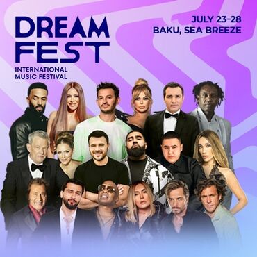bu şəhərdə bilet: Dream fest 2024 fan zone biletler