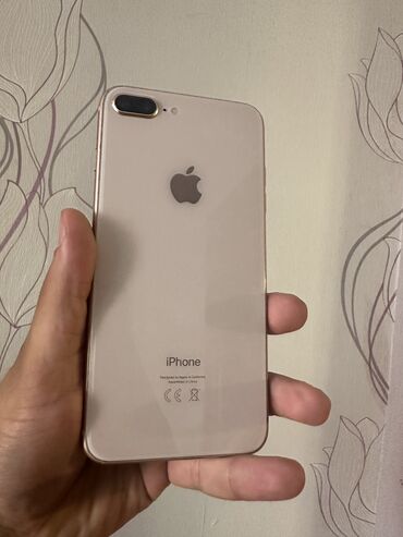 samsung a8 plus: IPhone 8 Plus, 64 GB, Qızılı, Barmaq izi