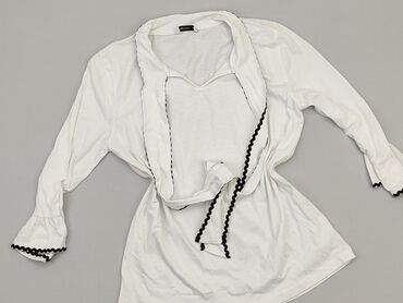 bluzki z długim rękawem i kwadratowym dekoltem: Блуза жіноча, House, S, стан - Хороший