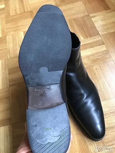 Čizme: Muške kožne ICEBERG čizme – crne - Klasičan ICEBERG model sa — 8