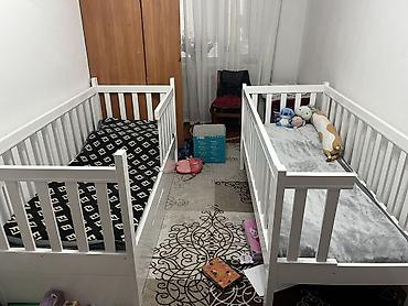 ярусы: Двухъярусная детская кровать, Новый, Натуральное дерево, цвет - Белый — 6