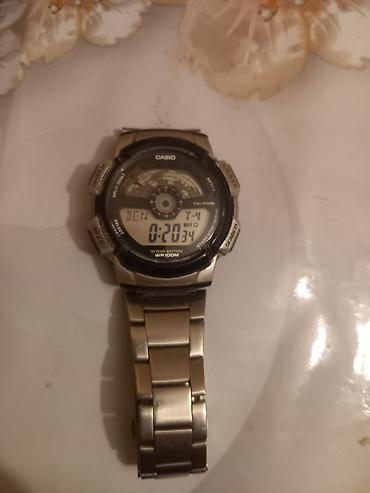 saat casio: Casio rəqəmsal qol saatı - Korpus: paslanmayan metal rəngli, möhkəm — 1