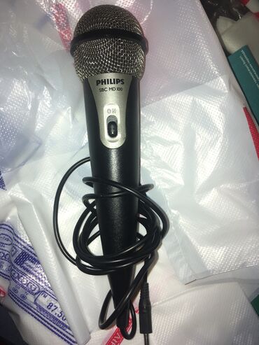 калонка с микрофоном: Фирменный микрофон «Philips». Оригинал. Бренд. Качество на высоте