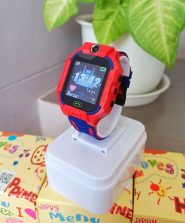 uşaq smart saat: Yeni, Smart saat, Kamera, rəng - Qırmızı