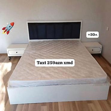 taxt baza: Yeni, İkinəfərlik çarpayı, Matras ilə — 2