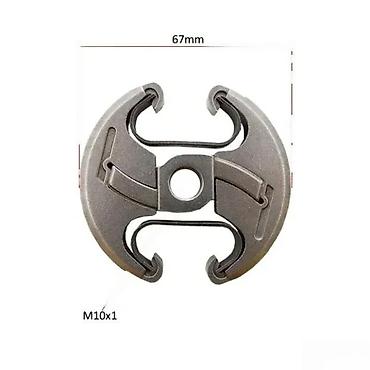 parkside nareznice: Centrifugalna spojka za motorne testere – 67 mm, navoj M10x1 - Tip — 3