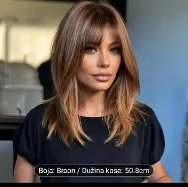Perike i klipse: Perike – više modela i dužina - Tip: ženske modne perike sa dugim — 3