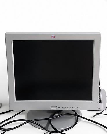 Monitorlar: LCD kompüter monitoru - Ekran tipi: düz LCD panel - Korpusu: gümüşü — 1