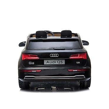 termofor za bebe: Audi Q5 Dvosed – dečiji automobil na akumulator (crni) Šifra — 4