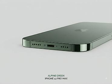 iphone 13 pro max irşad: IPhone 13 Pro Max, 256 GB, Alpine Green, Simsiz şarj — 4