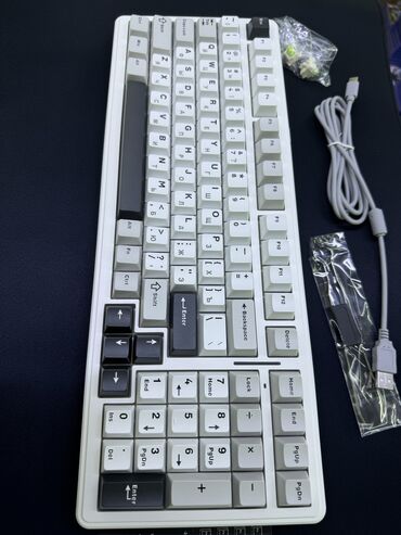 Клавиатуры: Клавиатура, Механическая, Bluetooth, Проводное подключение, Размер: 100% at lalafo.kg — 11 Клавиатуры: Клавиатура, Механическая, Bluetooth, Проводное подключение, Размер: 100% — 11