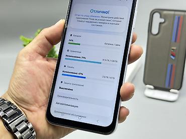 samsung a5: Samsung Galaxy A15, Б/у, 128 ГБ, цвет - Белый, 2 SIM — 6