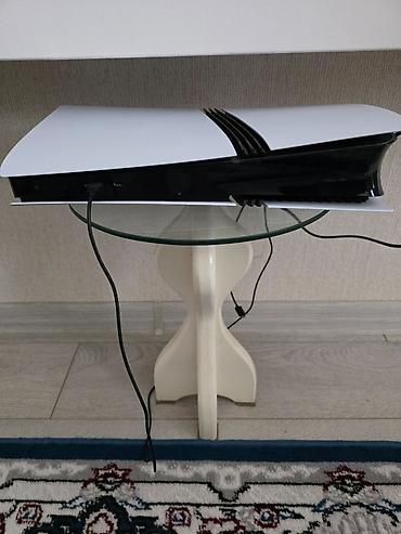 hdmi aparatı: PlayStation 5 oyun konsolu - Rəng: ağ-qara - Korpus: aerodinamik — 1