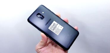 сотовый телефон самсунг: Samsung Galaxy A6, Б/у, 32 ГБ, цвет - Черный, 2 SIM