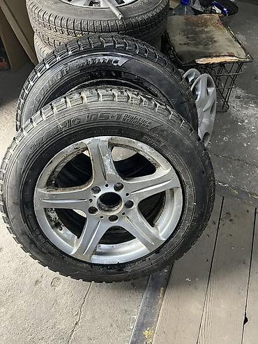 185 70 15: На мерседес 2зимних колес на 2 дисках - Шины: Dunlop Graspic DS-3 — 1