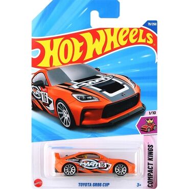 gümüş sikkə: Hot Wheels – Toyota GR86 Cup miniatür avtomobil modeli. - Brend: Hot