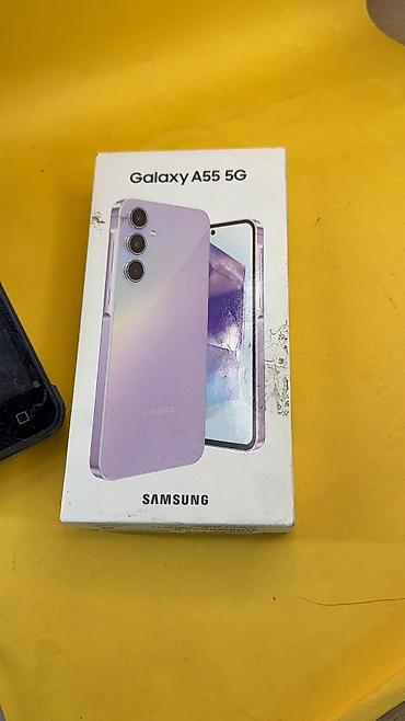 Техника жана электроника: Samsung Galaxy A55, Колдонулган, 128 ГБ, 1 SIM, 2 SIM, eSIM — 1