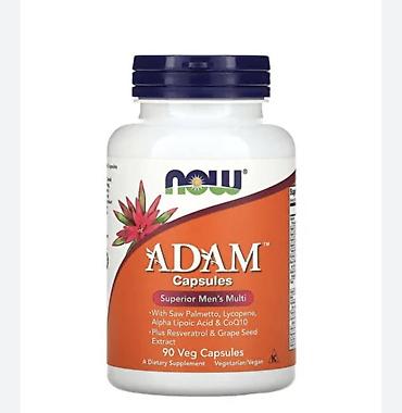üz çistkası: Məhsul: NOW Foods ADAM Capsules – kişilər üçün multivitamin kompleksı — 1