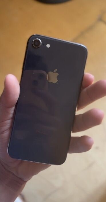 iphone 7 qara: IPhone 8, 64 ГБ, Черный, Отпечаток пальца, Беспроводная зарядка