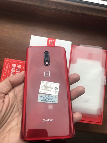 oneplus бишкек: OnePlus 7, Б/у, 256 ГБ, цвет - Красный, 2 SIM