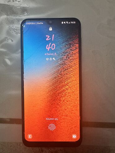 samsung ucuz: Samsung A50, 64 GB, rəng - Ağ, Barmaq izi, İki sim kartlı