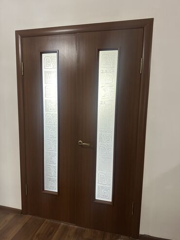комнатные растения цветы: Ички эшик айнек менен, Россия, түсү - Күрөң, 200 * x 80 см, Колдонулган