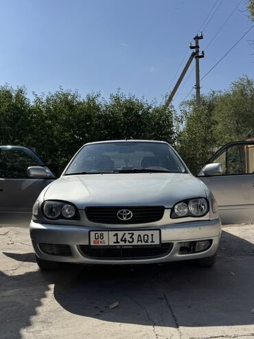 Toyota: Toyota Corolla: 2000 г., 1.3 л, Механика, Бензин, Седан