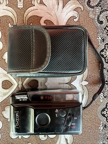 видеокамера panasonic профессиональная: Toma M-900 modeli, 35 mm motorlu fotoaparat, daxili flaş və özünəxas