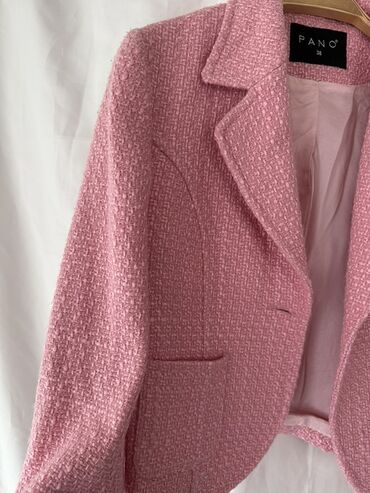 Dəstlər, kostyumlar: Məhsul: Qadın jaketi və paltar dəsti 1) PANO markalı qısa tweed jaket — 3