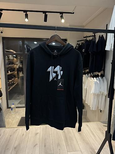 pull and: Мужская толстовка, L, Nike, Новый, цвет - Черный, Самовывоз — 1