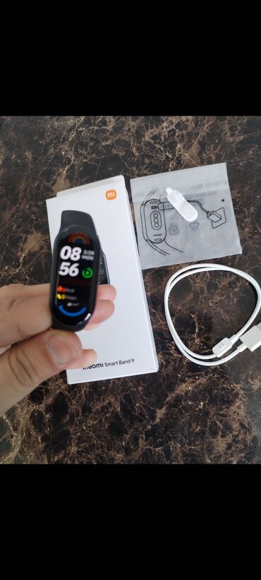 elektron saat: İşlənmiş, Smart qolbaq, Xiaomi, Bildirişlər, rəng - Qara