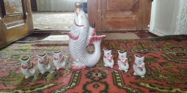 İçki üçün qablar: Rəng - Ağ, Keramika