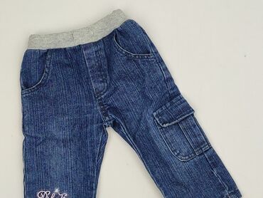 Denim pants, Rebel, 9-12 months, condition - Very good