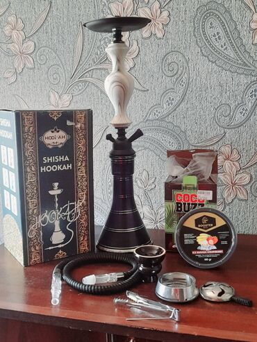 Qəlyan, vayp və aksesuarları: Salam Qelyan Satilir Herseyi Var 50 Eded Komuru Var Elave 1 Eded