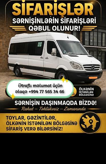 Mikroavtobus, Bakı - 20 Oturacaq lalafo.az -da — 1 Mikroavtobus, Bakı - 20 Oturacaq — 1