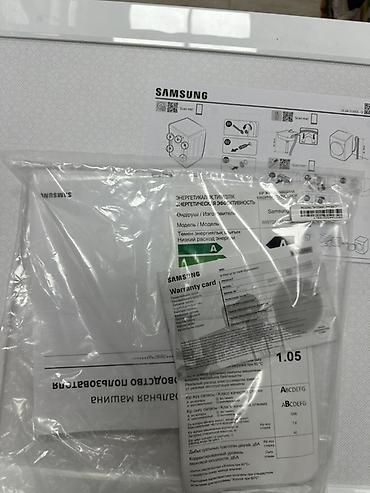 паровой утюк: Стиральная машина автомат, Новый, Samsung, До 7 кг, Фронтальная, Кредит — 8