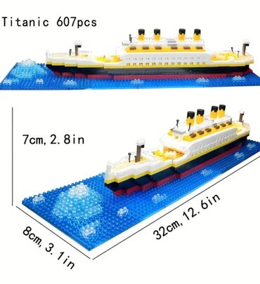 Oyuncaqlar: Gəmi bloku 607 pcs😍
9 Azn🌟
Metrolara çatdırılma mövcuddur✨️